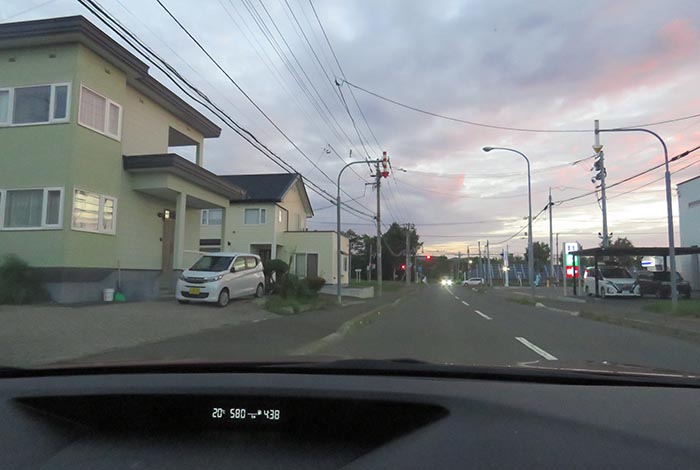 webnews今朝の北見/西5号線、南岸通りの交差点
