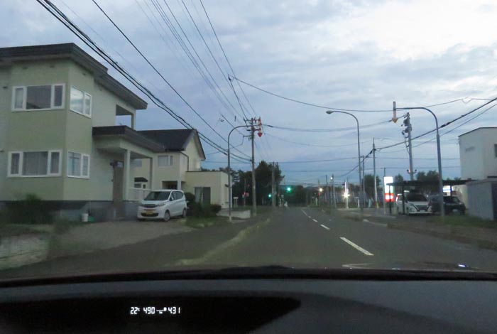 webnews今朝の北見/西5号線、南岸通りの交差点