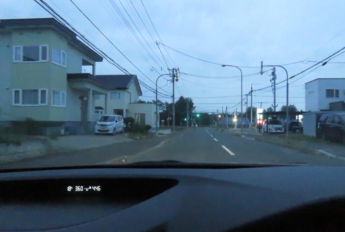 webnews今朝の北見/西5号線、南岸通りの交差点