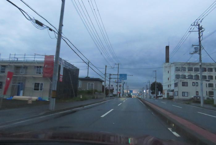webnews今朝の北見/とん田通り、南大通り交差点から国道39号方向