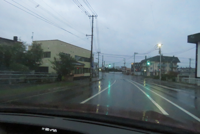 webnews今朝の北見/無加川橋を渡り南大通り交差点方向