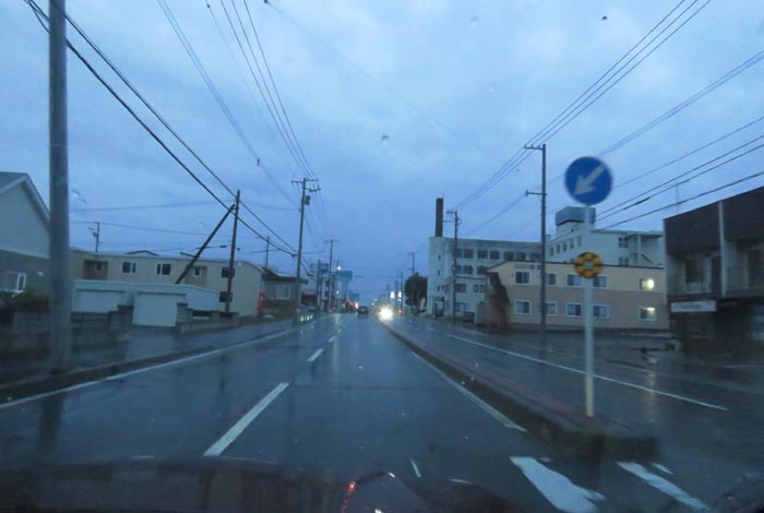 webnews今朝の北見/とん田通り、南大通り交差点から国道39号方向