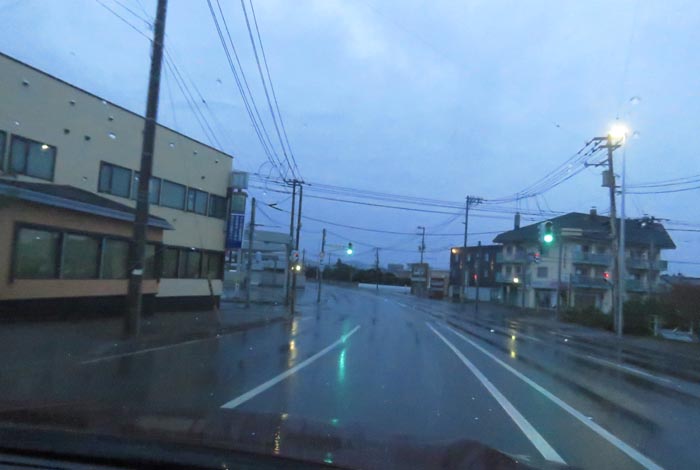 webnews今朝の北見/無加川橋を渡り南大通り交差点方向