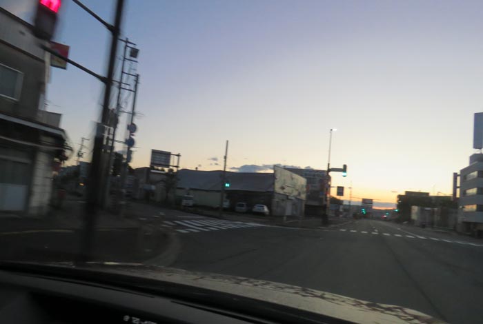 webnews今朝の北見/交差点から北4条通り側のパレスビル方向