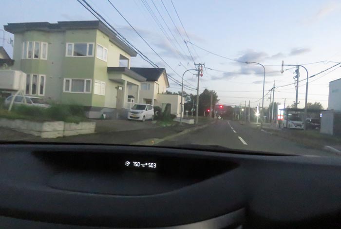 webnews今朝の北見/西5号線、南岸通りの交差点