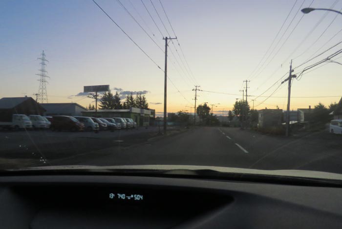 webnews今朝の北見/末広町の南岸通り