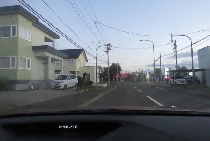 webnews今朝の北見/西5号線、南岸通りの交差点