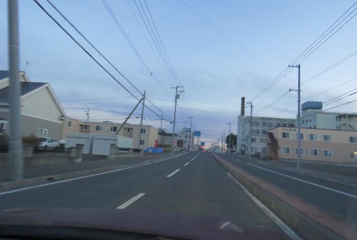 webnews今朝の北見/とん田通り、南大通り交差点から国道39号方向