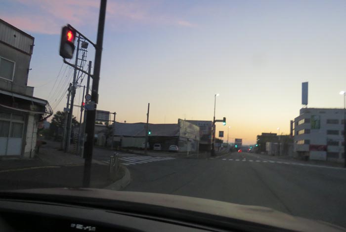 webnews今朝の北見/交差点から北4条通り側のパレスビル方向