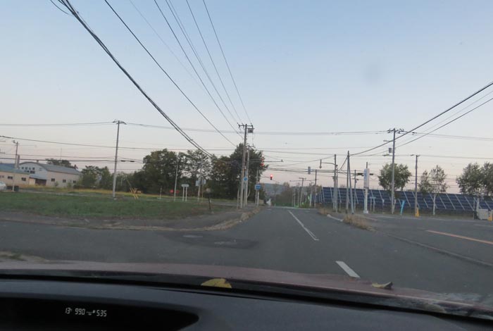 webnews今朝の北見/西5号線、南岸通りの交差点