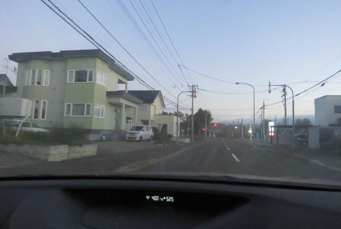 webnews今朝の北見/西5号線、南岸通りの交差点