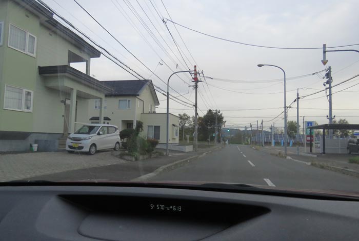 webnews今朝の北見/西5号線、南岸通りの交差点