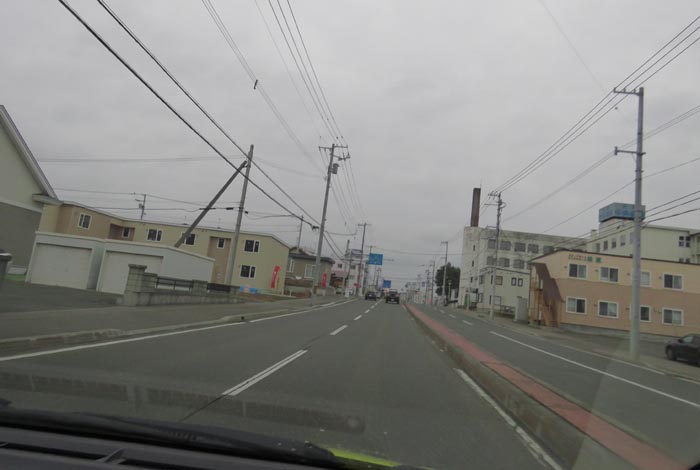 webnews今朝の北見/とん田通り、南大通り交差点から国道39号方向