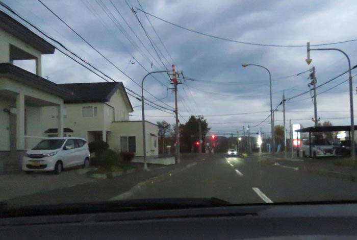 webnews今朝の北見/西5号線、南岸通りの交差点