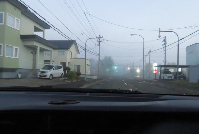 webnews今朝の北見/西5号線、南岸通りの交差点