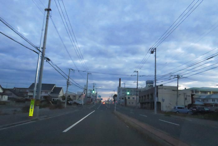 webnews今朝の北見/とん田通り、南大通り交差点から国道39号方向