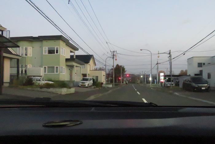 webnews今朝の北見/西5号線、南岸通りの交差点