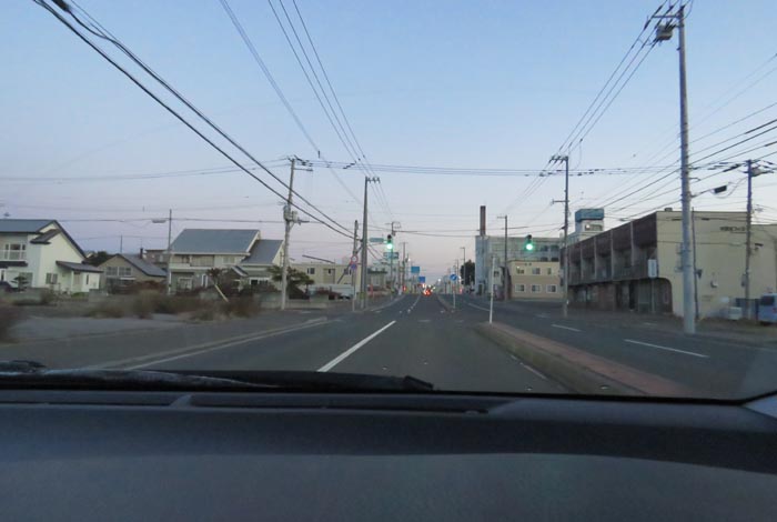 webnews今朝の北見/とん田通り、南大通り交差点から国道39号方向