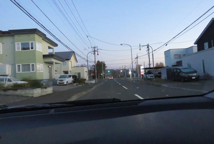 webnews今朝の北見/西5号線、南岸通りの交差点