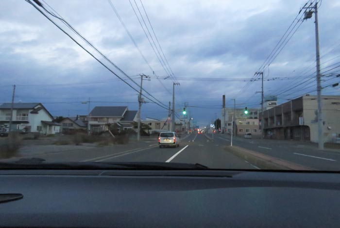 webnews今朝の北見/とん田通り、南大通り交差点から国道39号方向