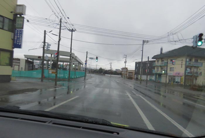 webnews今朝の北見/無加川橋を渡り南大通り交差点方向