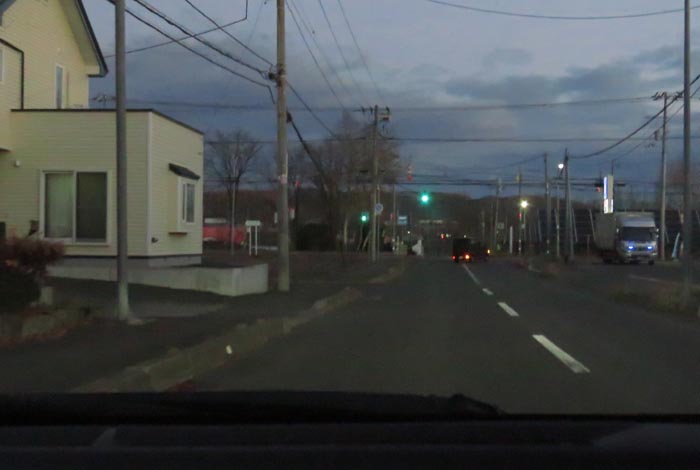 webnews今朝の北見/西5号線、南岸通りの交差点