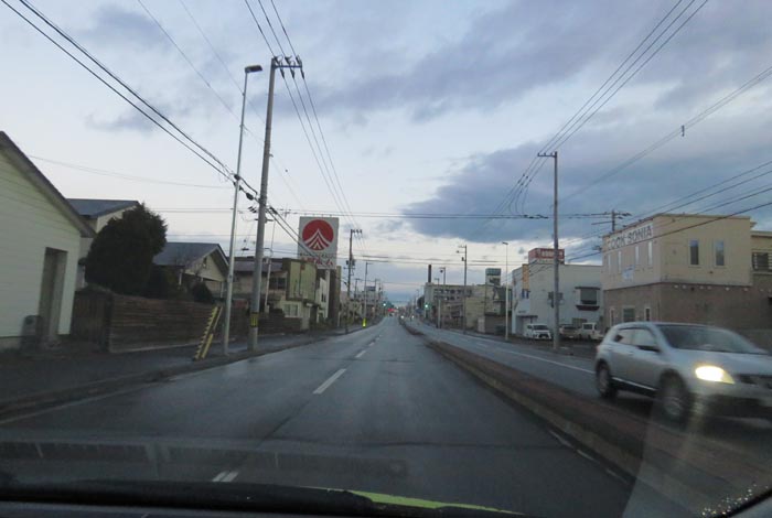 webnews今朝の北見/とん田通り、南大通り交差点から国道39号方向