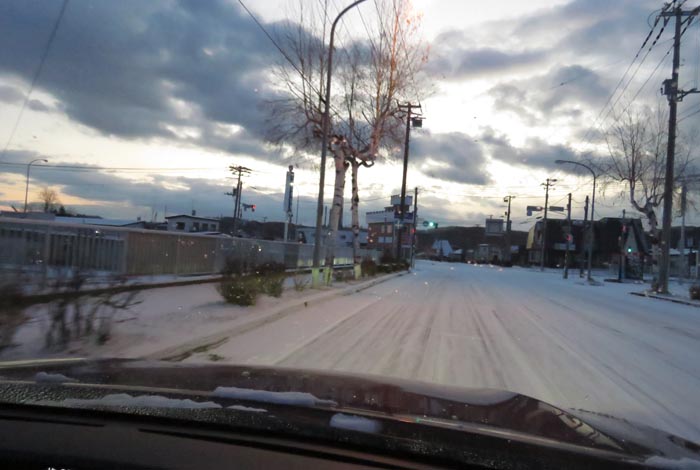 webnews今朝の北見/野付牛自動車学校前