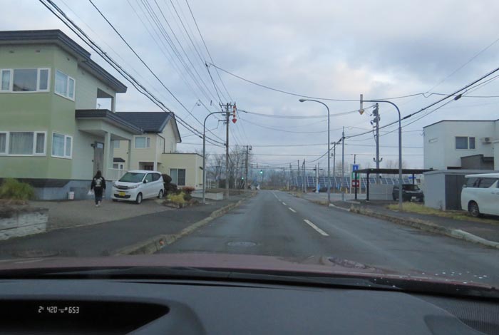 webnews今朝の北見/西5号線、南岸通りの交差点