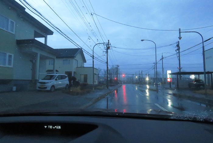 webnews今朝の北見/西5号線、南岸通りの交差点