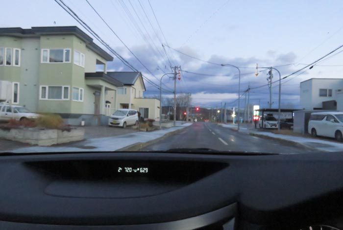 webnews今朝の北見/西5号線、南岸通りの交差点