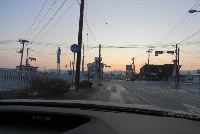 webnews今朝の北見/野付牛自動車学校前