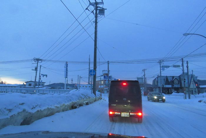 webnews今朝の北見/野付牛自動車学校前