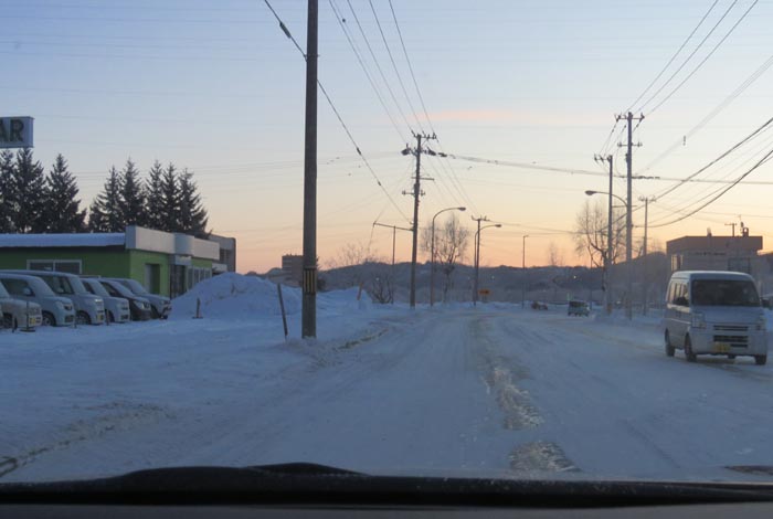 webnews今朝の北見/末広町の南岸通り