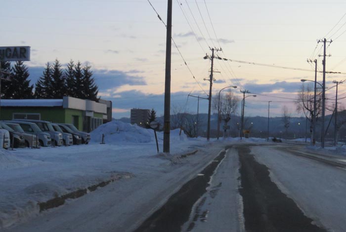 webnews今朝の北見/末広町の南岸通り