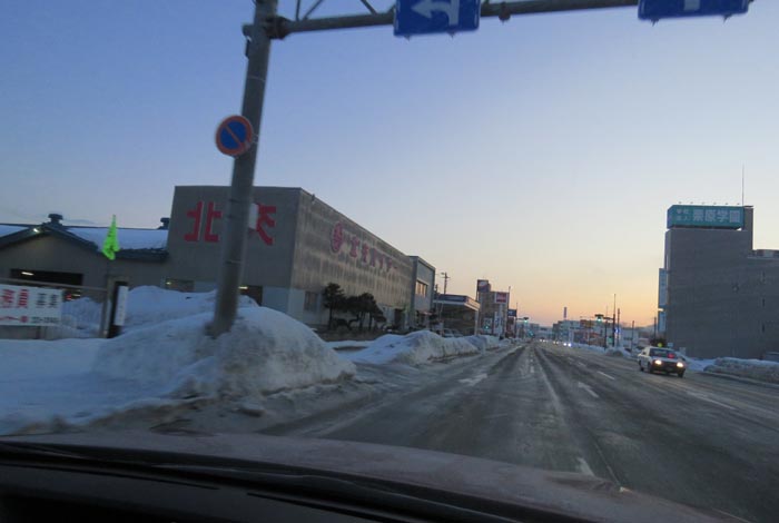 webnews今朝の北見/北交ハイヤー前