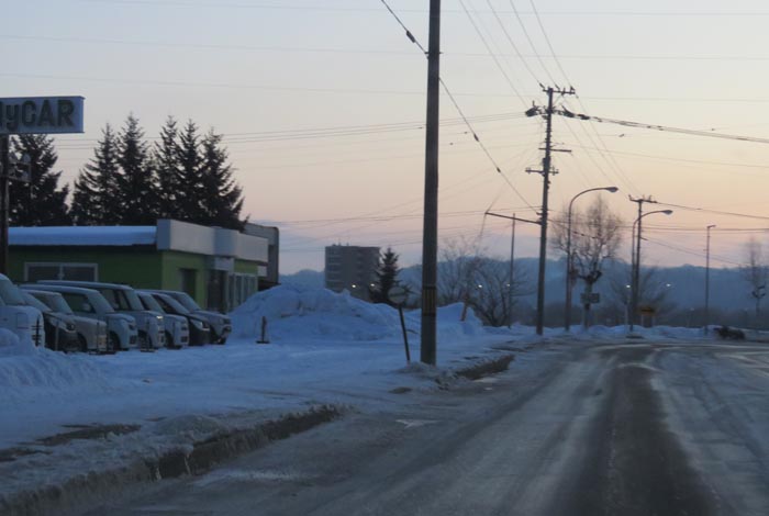 webnews今朝の北見/末広町の南岸通り