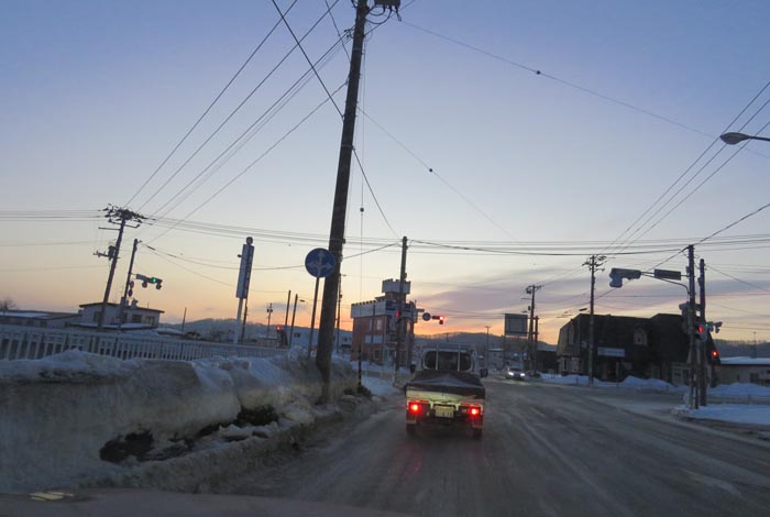 webnews今朝の北見/野付牛自動車学校前