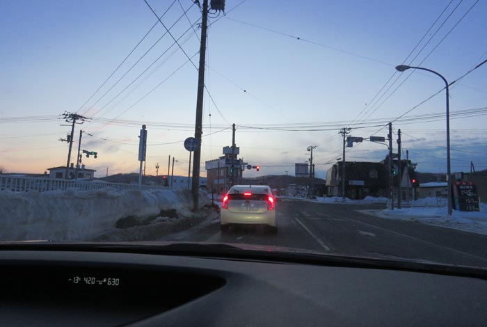 webnews今朝の北見/野付牛自動車学校前