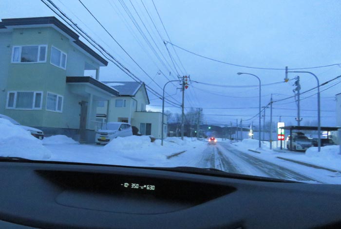 webnews今朝の北見/西5号線、南岸通りの交差点