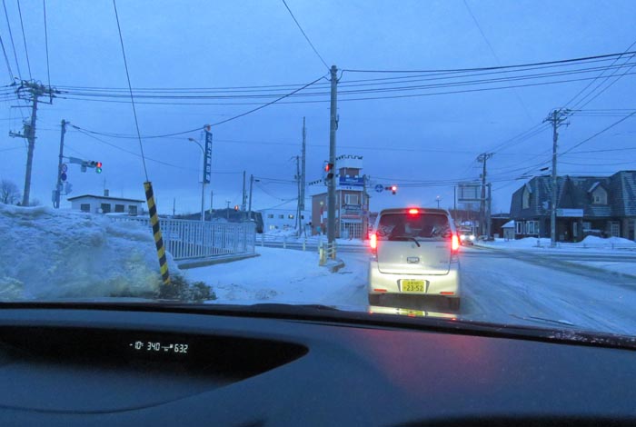 webnews今朝の北見/野付牛自動車学校前