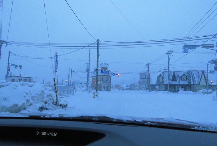 webnews今朝の北見/野付牛自動車学校前