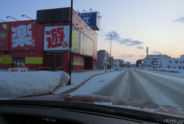 webnews今朝の北見/本町の北4条通り交差点