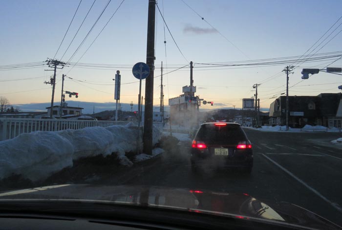 webnews今朝の北見/野付牛自動車学校前