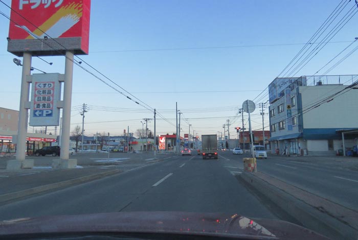 webnews今朝の北見/とん田通り、南大通り交差点