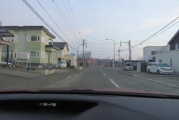 webnews今朝の北見/西5号線、南岸通りの交差点