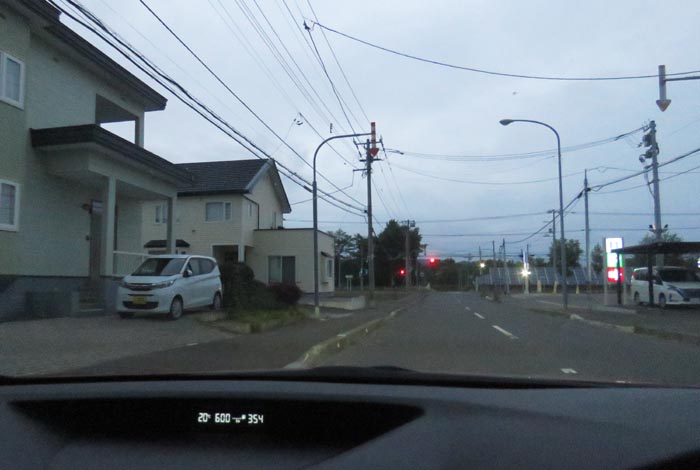 webnews今朝の北見/西5号線、南岸通りの交差点