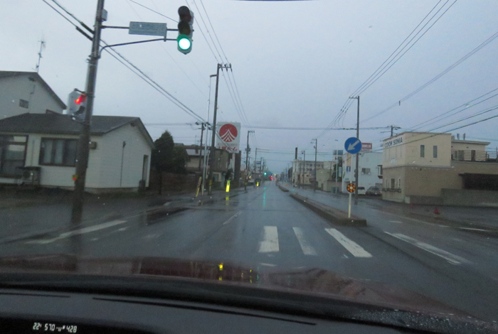 webnews今朝の北見/とん田通り、南大通り交差点から国道39号方向