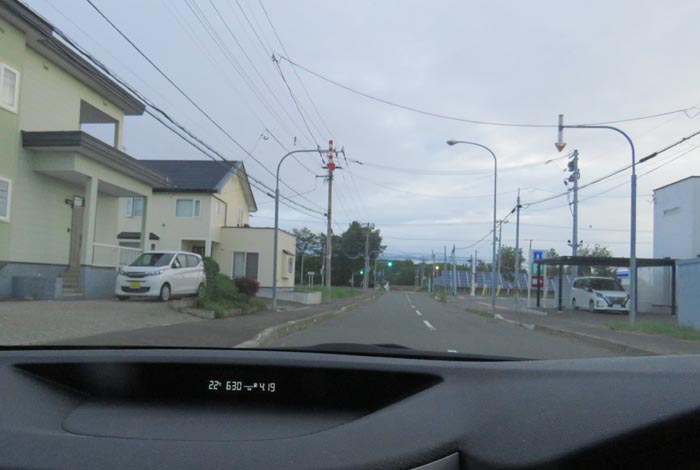 webnews今朝の北見/西5号線、南岸通りの交差点