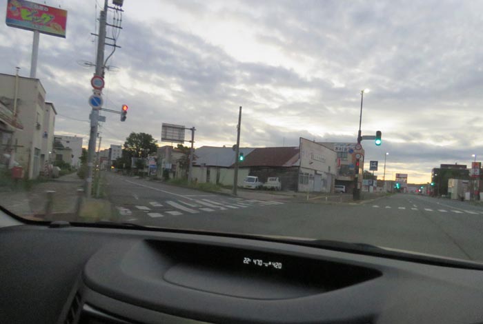 webnews今朝の北見/交差点から北4条通り側のパレスビル方向